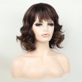 Fashion Women Brown Short Curly Wig
