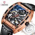 Chenxi barrel-shaped hollow automatic mechanical watch men's luminous manufacturer mechanical watch