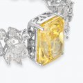 Creative Fancy Yellow Bracelet Micro-Inlay Technology
