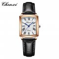 Square Watch Women's Fashion Genuine Leather Waterproof Watch Quartz Watch
