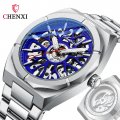 Chenxi new hollow bottom automatic mechanical watch men's luminous waterproof men's watch