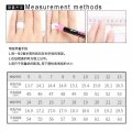 Simple design sense of sun and moon stacking rings for women set with diamonds for couples