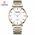 Chenxi watch ultra-thin steel strap leisure waterproof quartz watch fashion trend couple watch