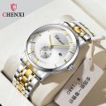 CHENXI fashion watch business steel strap men's watch with calendar