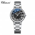 Chenxi Roman Couple Calendar Blue Pink White Steel Waterproof Luminous Classic Spherical Quartz Watch