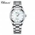 CHENXI mother-of-pearl dial steel belt women's watch luminous waterproof diamond fashion quartz watch