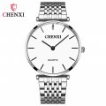 Chenxi watch ultra-thin steel strap leisure waterproof quartz watch fashion trend couple watch