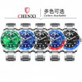 Green Submariner Watch Women Men Non-Mechanical Watch Chenxi Couple Watch Wholesale Waterproof Fashion Luminous Watch