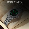 Alloy watch women's watch fashion classic ladies watch female waterproof luminous calendar quartz watch
