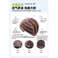 Long Hair Big Wave Air Bangs Gradient Color Full Head wig