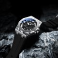 Chenxi watch men's watch sweep seconds through the bottom movement trendy fashion watch calendar luminous