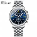 Men's watch quartz watch alloy fashion trend watch luminous calendar three-hand model