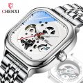 CHENXI new square hollow automatic mechanical watch for men