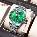 Green Submariner Watch Women Men Non-Mechanical Watch Chenxi Couple Watch Wholesale Waterproof Fashion Luminous Watch