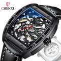 Chenxi barrel-shaped hollow automatic mechanical watch men's luminous manufacturer mechanical watch