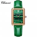 Square watch for women genuine leather belt women's watch thin waterproof watch fashion simple three-pin small square fashion qu