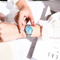 CHENXI mother-of-pearl dial steel belt women's watch luminous waterproof diamond fashion quartz watch