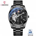 Sun, Moon and Stars Automatic Skeleton Watch Men's Mechanical Watch