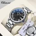 Chenxi watch men's watch sweep seconds through the bottom movement steel belt quartz watch calendar men's factory wholesale