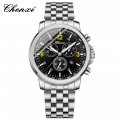 Men's watch quartz watch alloy fashion trend watch luminous calendar three-hand model
