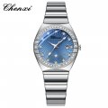 Chenxi new round diamond scale watch calendar luminous waterproof ladies watch quartz watch