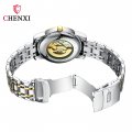 Chenxi hollow mechanical watch men's watch fully automatic watch men's waterproof steel belt luminous mechanical watch