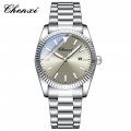 Fashionable steel band men's morning watch calendar luminous waterproof watch quartz watch factory spot wholesale
