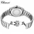 Fashionable steel band men's morning watch calendar luminous waterproof watch quartz watch factory spot wholesale