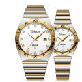 Chenxi couple watch fashion trend men's and women's watch diamond calendar luminous couple watch