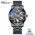 Chenxi hollow mechanical watch men's watch fully automatic watch men's waterproof steel belt luminous mechanical watch