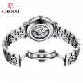 Morning map hollow automatic mechanical watch men's strong luminous flywheel business mechanical watch