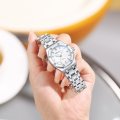 Alloy watch women's watch fashion classic ladies watch female waterproof luminous calendar quartz watch