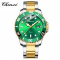 Men's fashion waterproof quartz watch factory direct sale steel band wholesale magnifying glass calendar watch