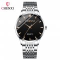 Chenxi men's simple business watch factory wholesale steel band luminous quartz watch