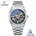 Chenxi new hollow bottom automatic mechanical watch men's luminous waterproof men's watch