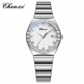 Chenxi new round diamond scale watch calendar luminous waterproof ladies watch quartz watch