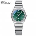 Chenxi new round diamond scale watch calendar luminous waterproof ladies watch quartz watch