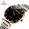 Couple watch Chenxi steel band watch for women and men spot wholesale couple quartz thin watch