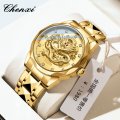 Chenxi brand high-end Jinlong watch cross-border men's watch wholesale quartz watch waterproof calendar men's watch