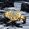 Chenxi mechanical watch men's fully automatic mechanical watch dragon watch luminous relief men's watch