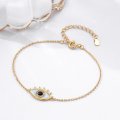 Devil's Eye Bracelet Fashionable Oil-Drip Diamond Zircon Enamel Temperament Bracelet