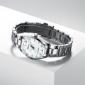 CHENXI mother-of-pearl dial steel belt women's watch luminous waterproof diamond fashion quartz watch