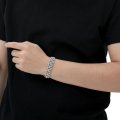 Hiphop full diamond domineering heavy industry bracelet 16mm men's hip-hop jewelry personality all-match tank bracelet bracelet
