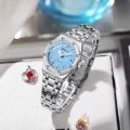 Alloy watch women's watch fashion classic ladies watch female waterproof luminous calendar quartz watch