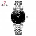 Chenxi watch ultra-thin steel strap leisure waterproof quartz watch fashion trend couple watch
